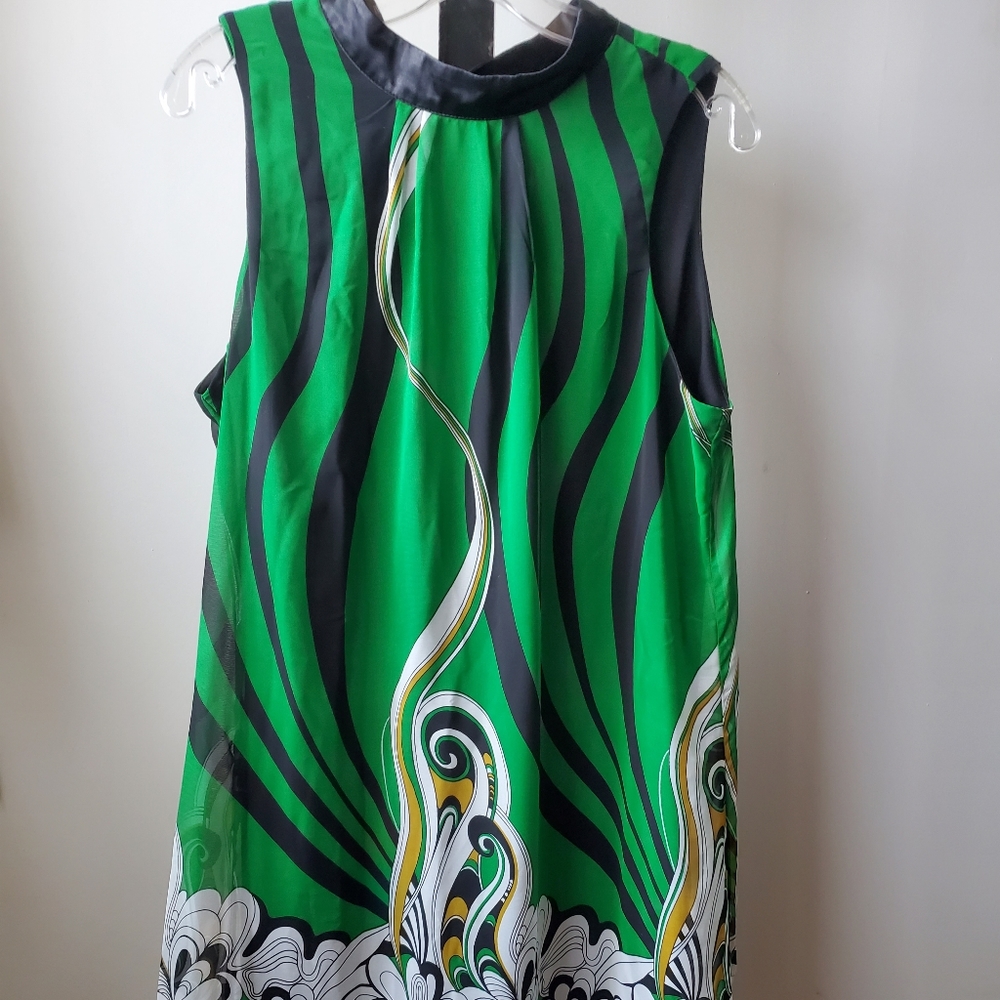Green dress